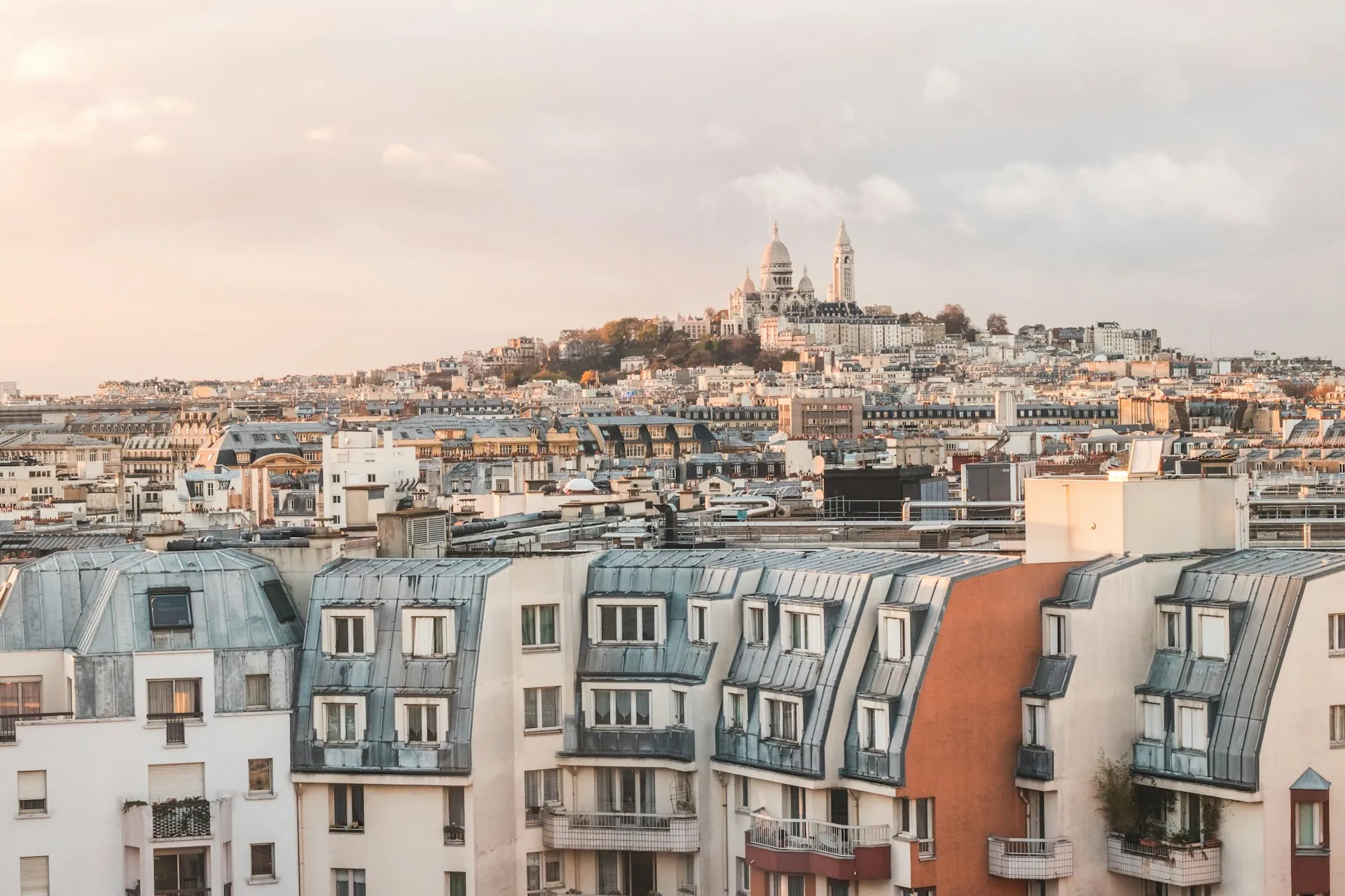 Toits en zinc de Paris